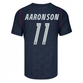 Förenta stater Brenden Aaronson #11 Borta Kläder VM 2026 Kortärmad